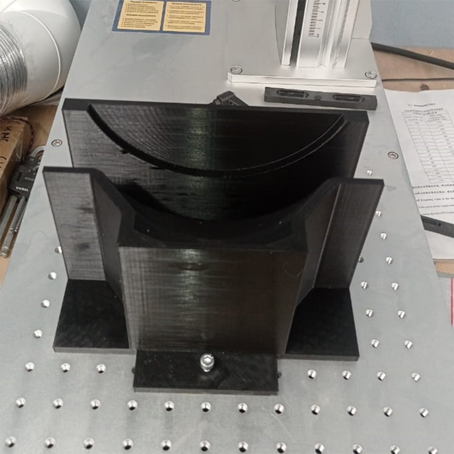 подставка для фланца изготовлена на 3d принтере