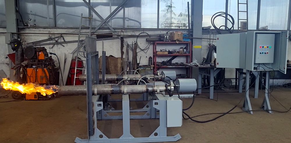 Проверка ГФУ с горелкой и пультом