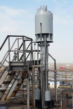 установка факельной системы